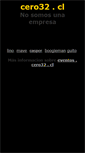 Mobile Screenshot of cero32.cl